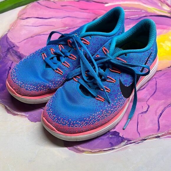 Nike Free RN Distance running shoes size 8.5 - Picture 6 of 9